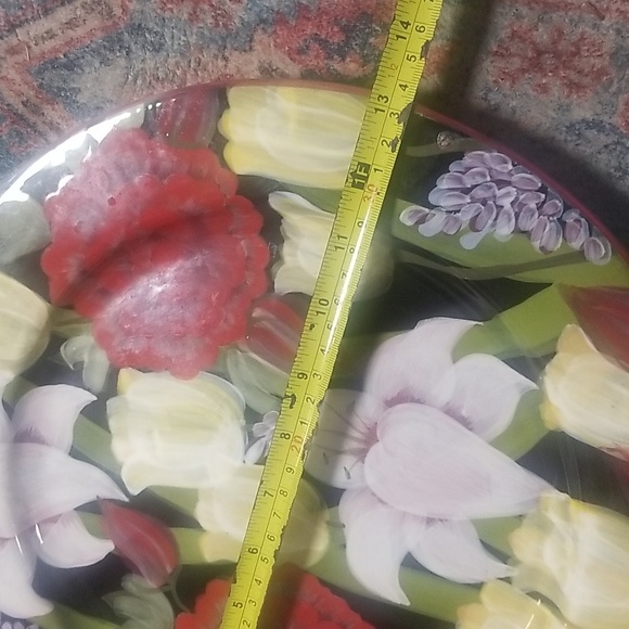 Beautiful Nightime 13 in Charger Plate - Picture 7 of 7